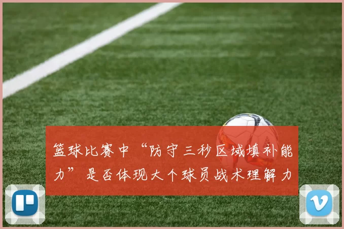 篮球比赛中“防守三秒区域填补能力”是否体现大个球员战术理解力