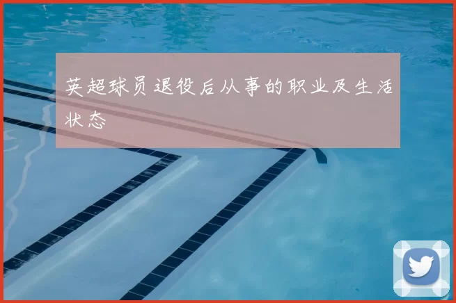 英超球员退役后从事的职业及生活状态